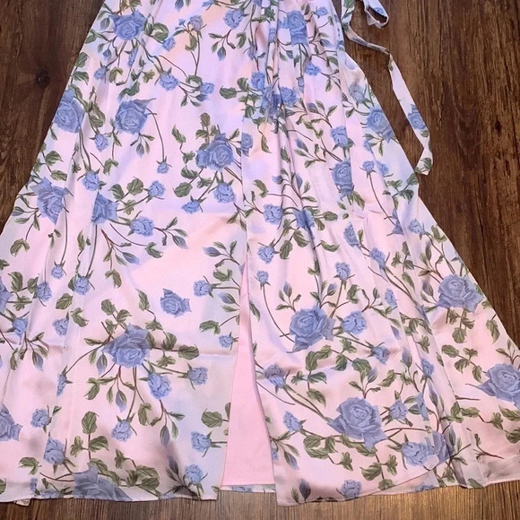 Fame Floral Maxi Dress Size 2 NWT - Picture 6 of 11
